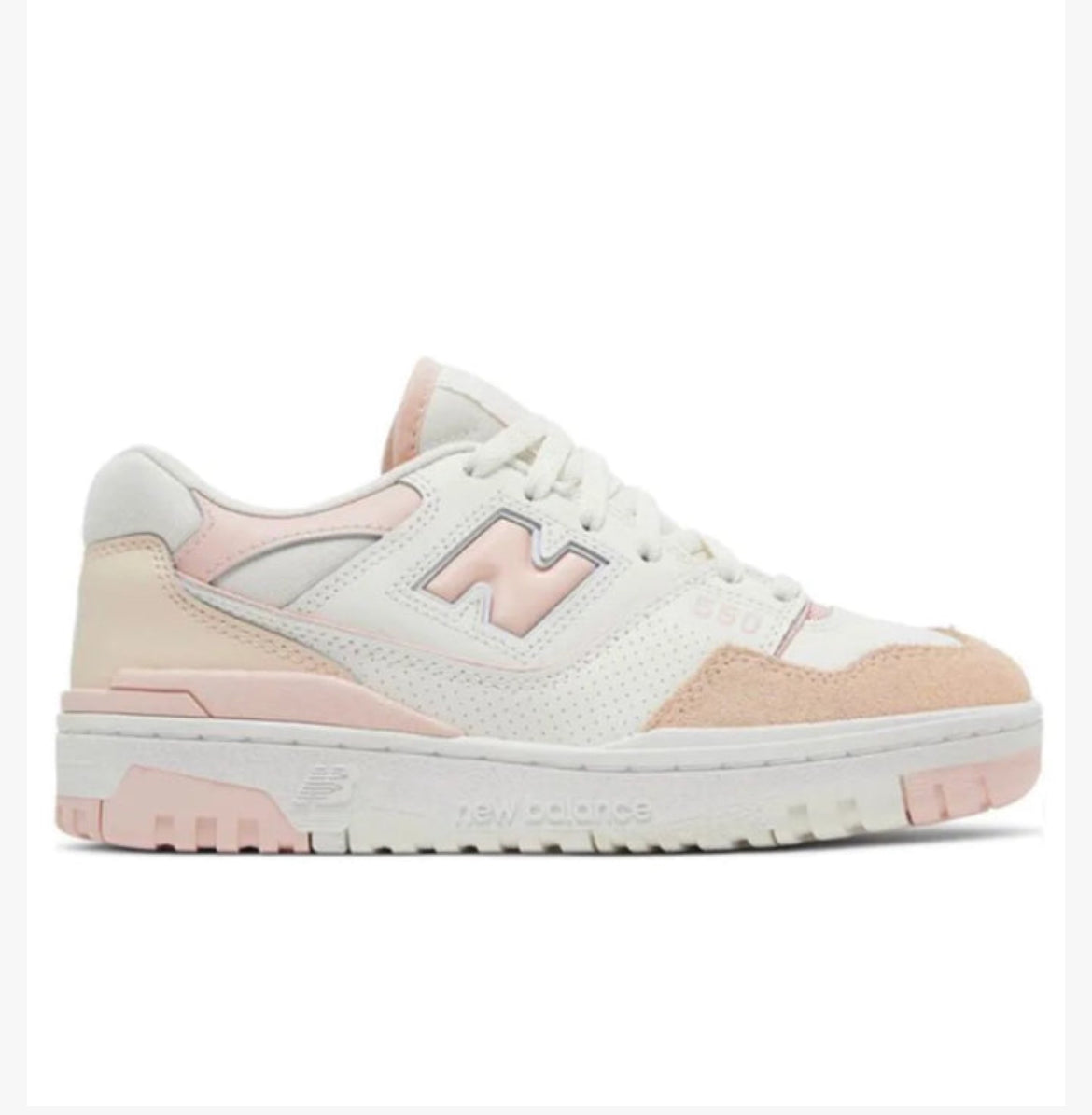 NEW BALANCE 550 "WHITE PINK" SNEAKER